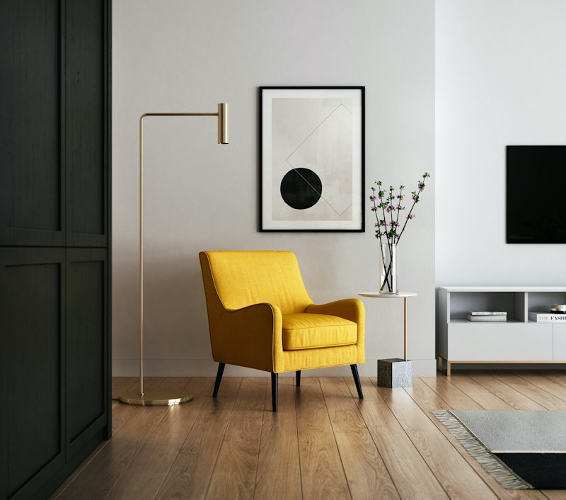 Type 75 desk lamp interior